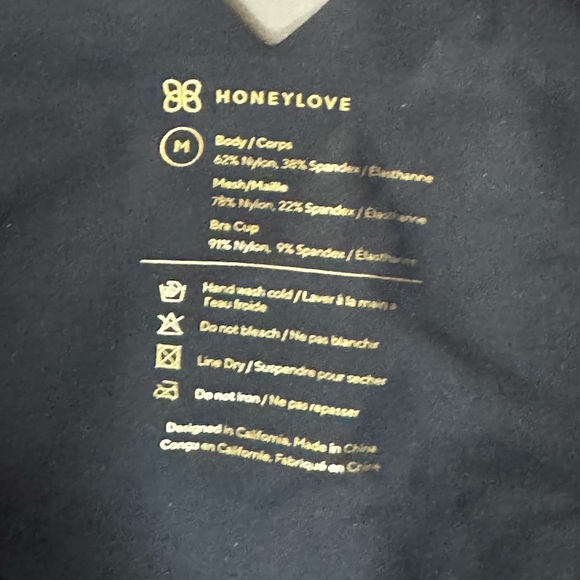 Honeylove LiftWear Compression Tank Top Black Size M NWT Shapewear - Picture 7 of 11